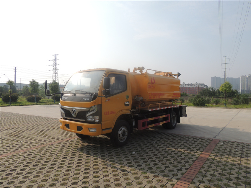 藍牌吸污車|東風福瑞卡5方吸污車|CLT5045GQWEQ6型清洗吸污車
